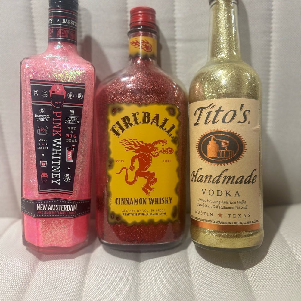 Pink Whitney, Fireball, and Tito's Party Set